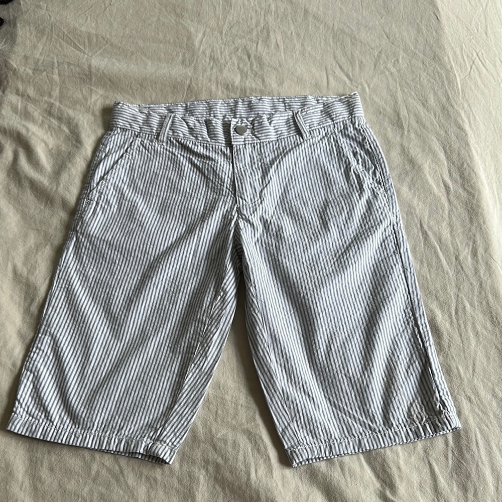 Jacadi Gray and White Casual Trousers